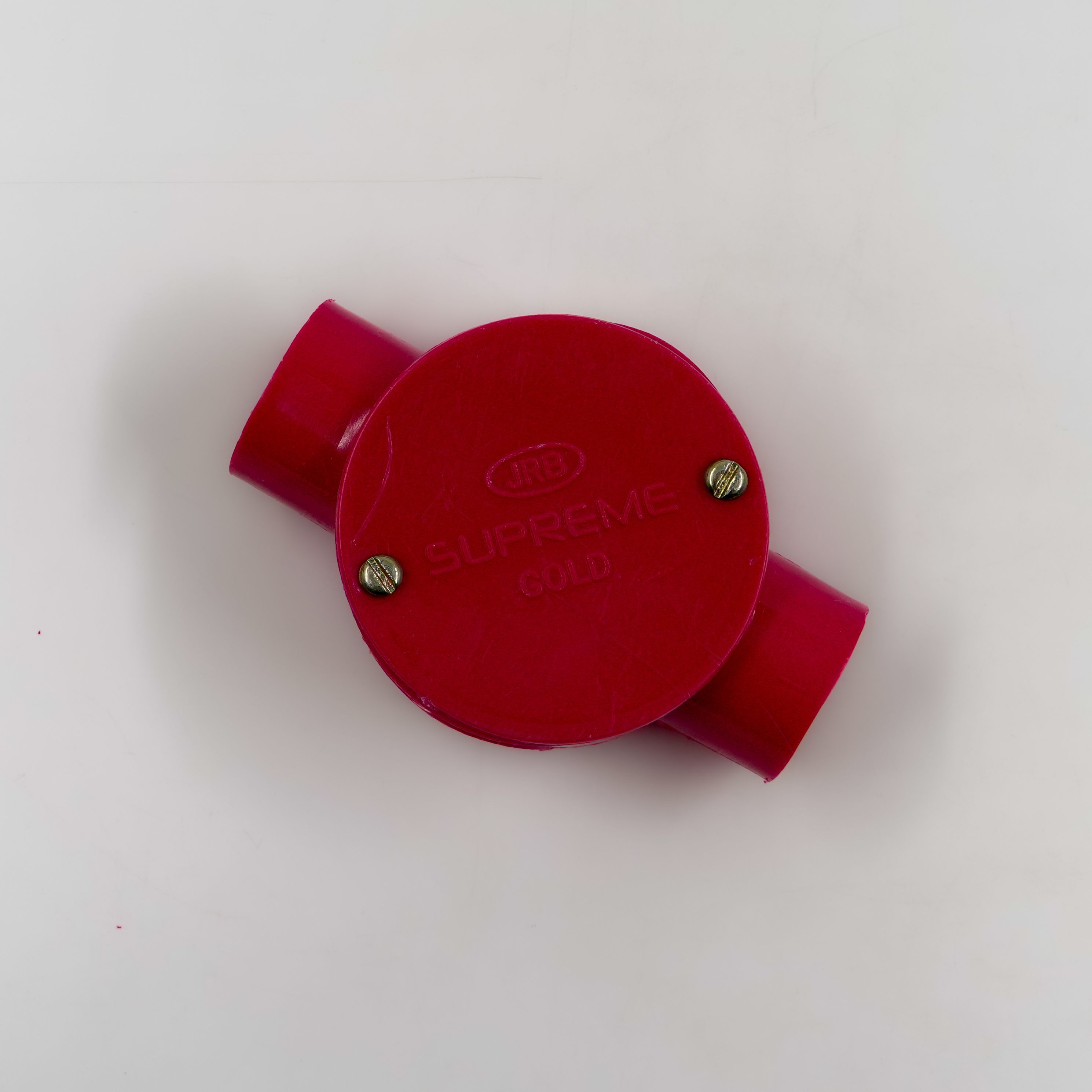 JRB Suppreme - 25Mm Conduit Junction Box 2 Way (Red)